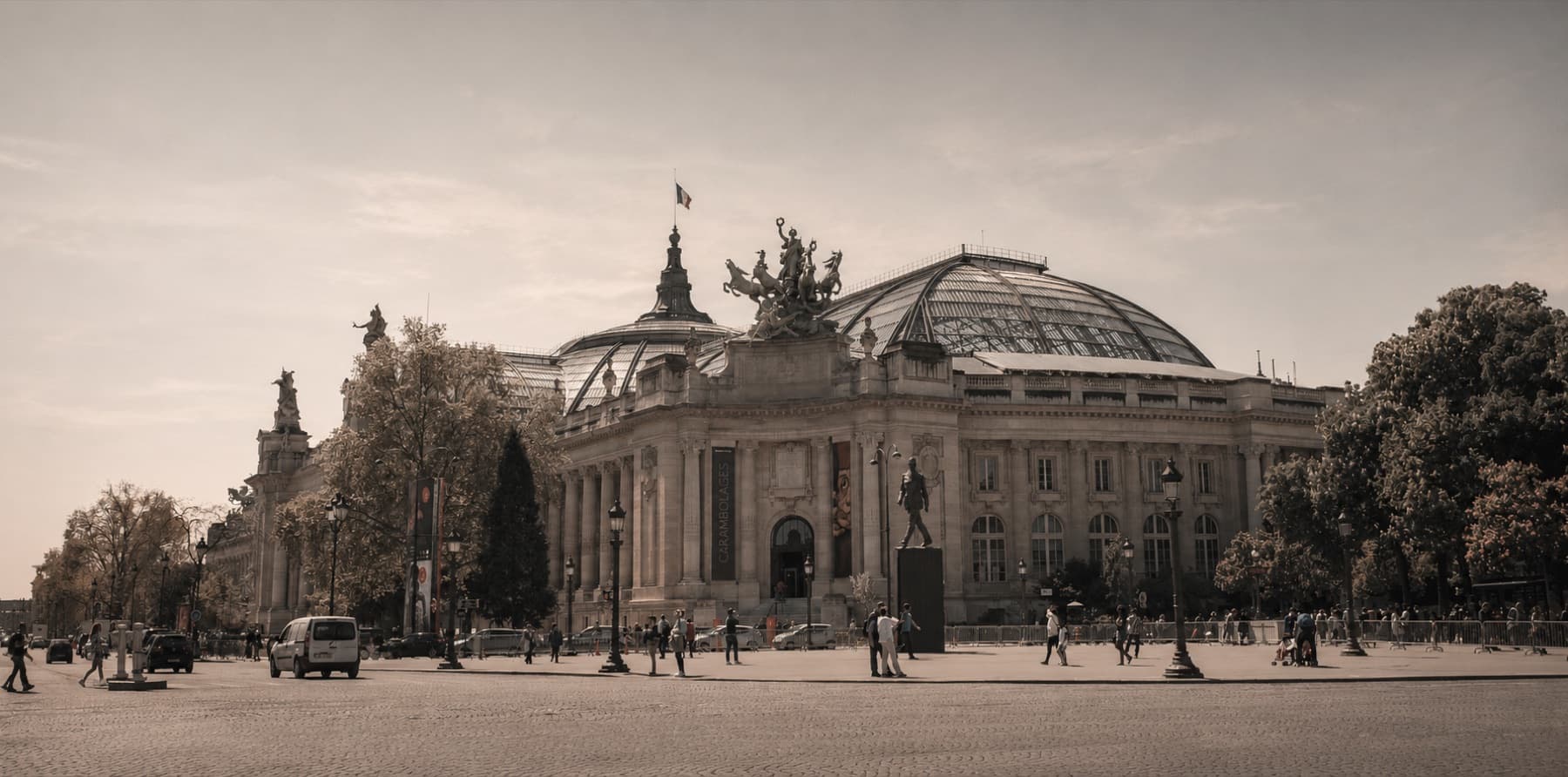 Le Grand Palais, à Paris
